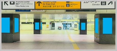 JR大宮駅東口デジタルサイネージ